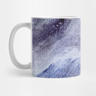 Abstract Oil Painting Very Peri 11c1 Mug